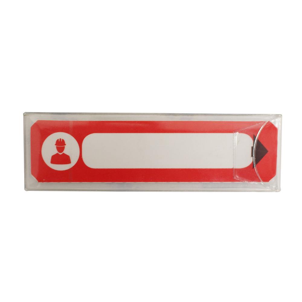 PORTWEST ID12RER Medical Contact Information red