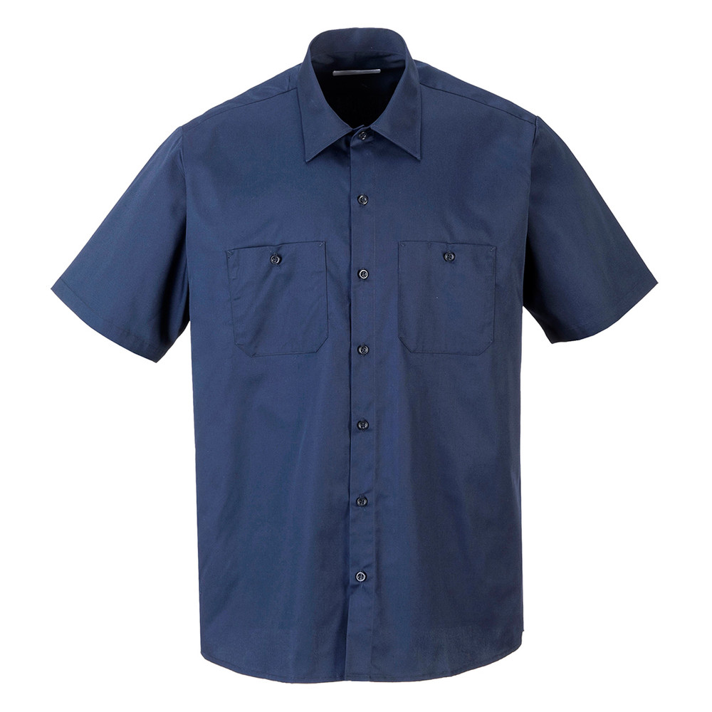 Portwest S124NAR4XL Industrial Work Shirt (Short Sleeve)