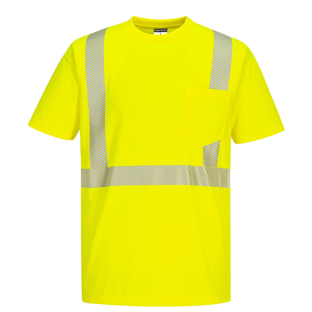 Portwest S194 Segmented Tape Short Sleeve T-Shirt