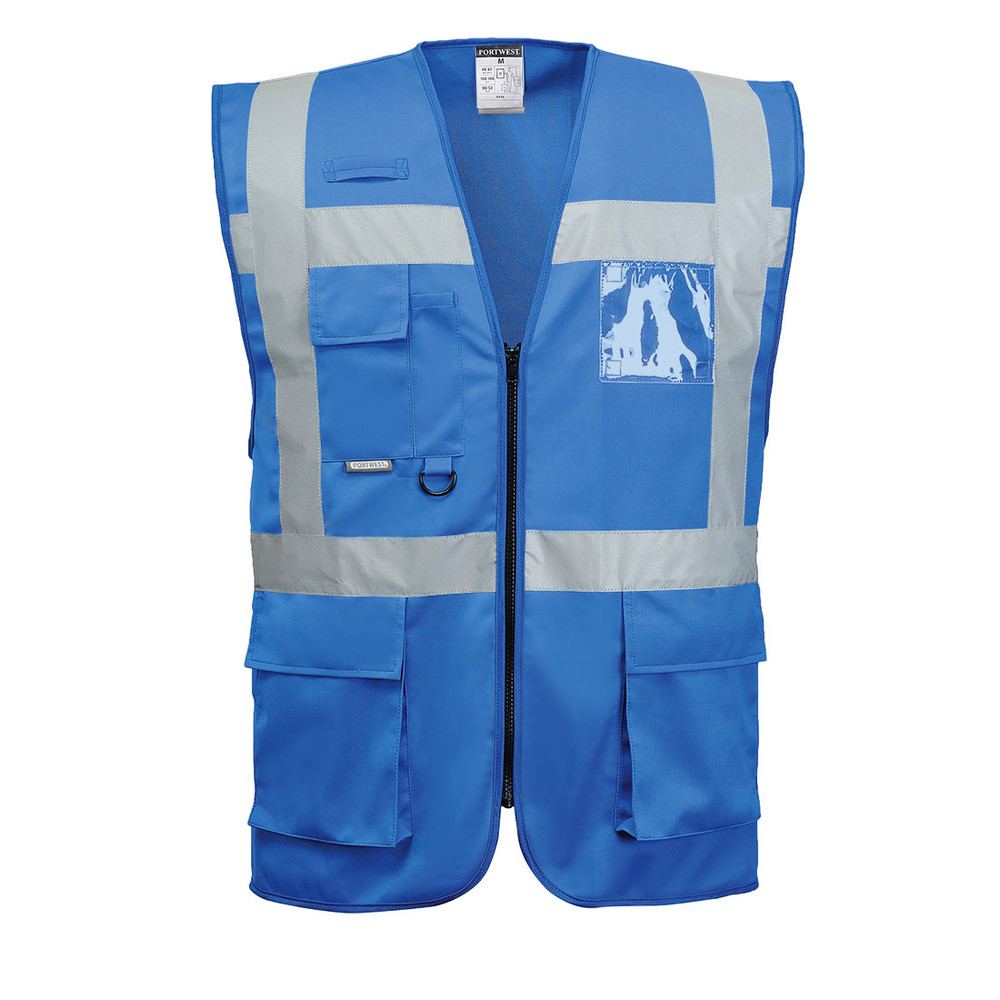 Portwest UF476 Iona Executive Vest, Royal Blue