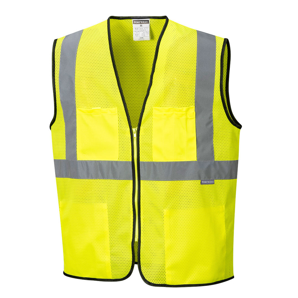 Portwest US380 Tampa Mesh Vest, Class 2