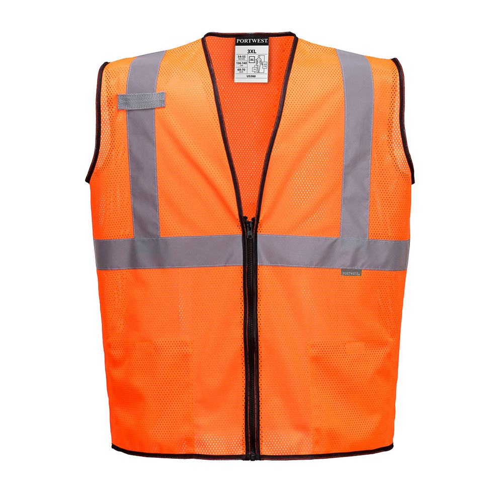 Portwest US580 Alabama Mesh Vest, Class 2, Orange