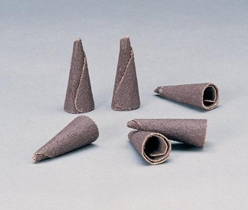 Standard Abrasives Aluminum Oxide Tapered Cone Point, 708756, K-110 120, 100 ea/Case