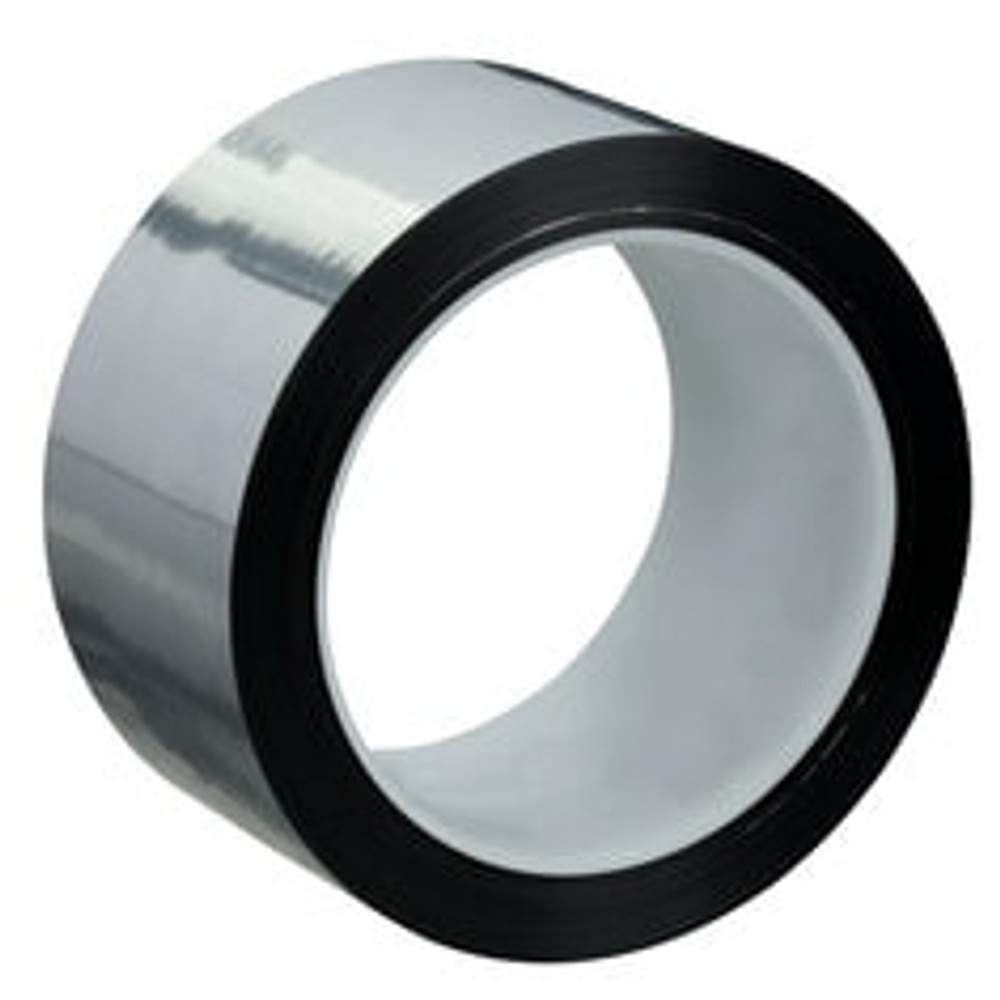 3M Polyester Film Tape 850, Silver, 2 1/2 in x 72 yd, 1.9 mil, 16 Roll/Case
