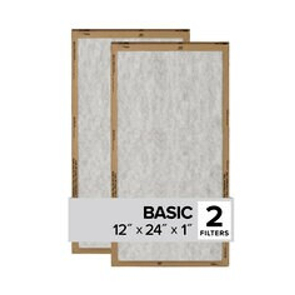 Filtrete Flat Panel Air Filter FPL20-2PK-24, 12 in x 24 in x 1 in (30.4 cm x 60.9 cm x 2.5 cm) | 7100327149