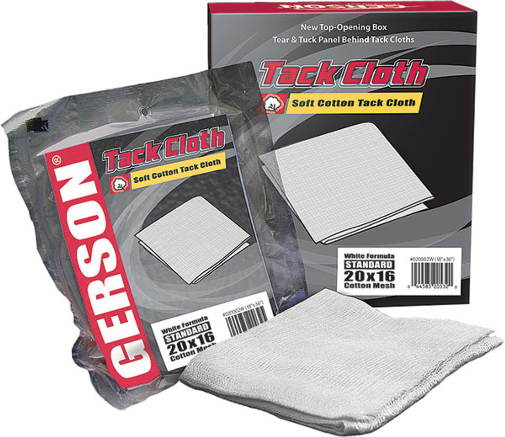 Tack Cloth - 20x16 Mesh - Standard, Medium Tack