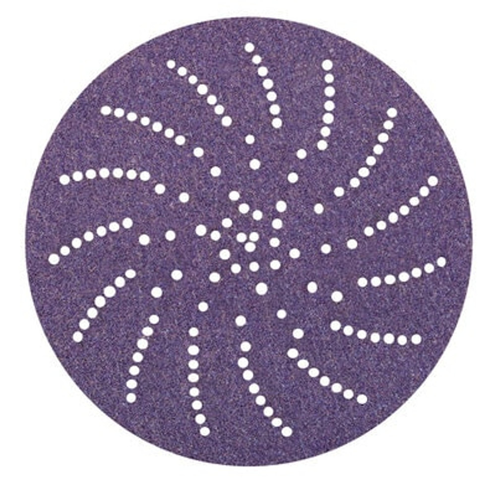 3M Cubitron II Hookit Clean Sanding Abrasive Disc 31475, 5 in (125 mm), 500+ Grade, 50 Discs/Carton, 4 Cartons/Case