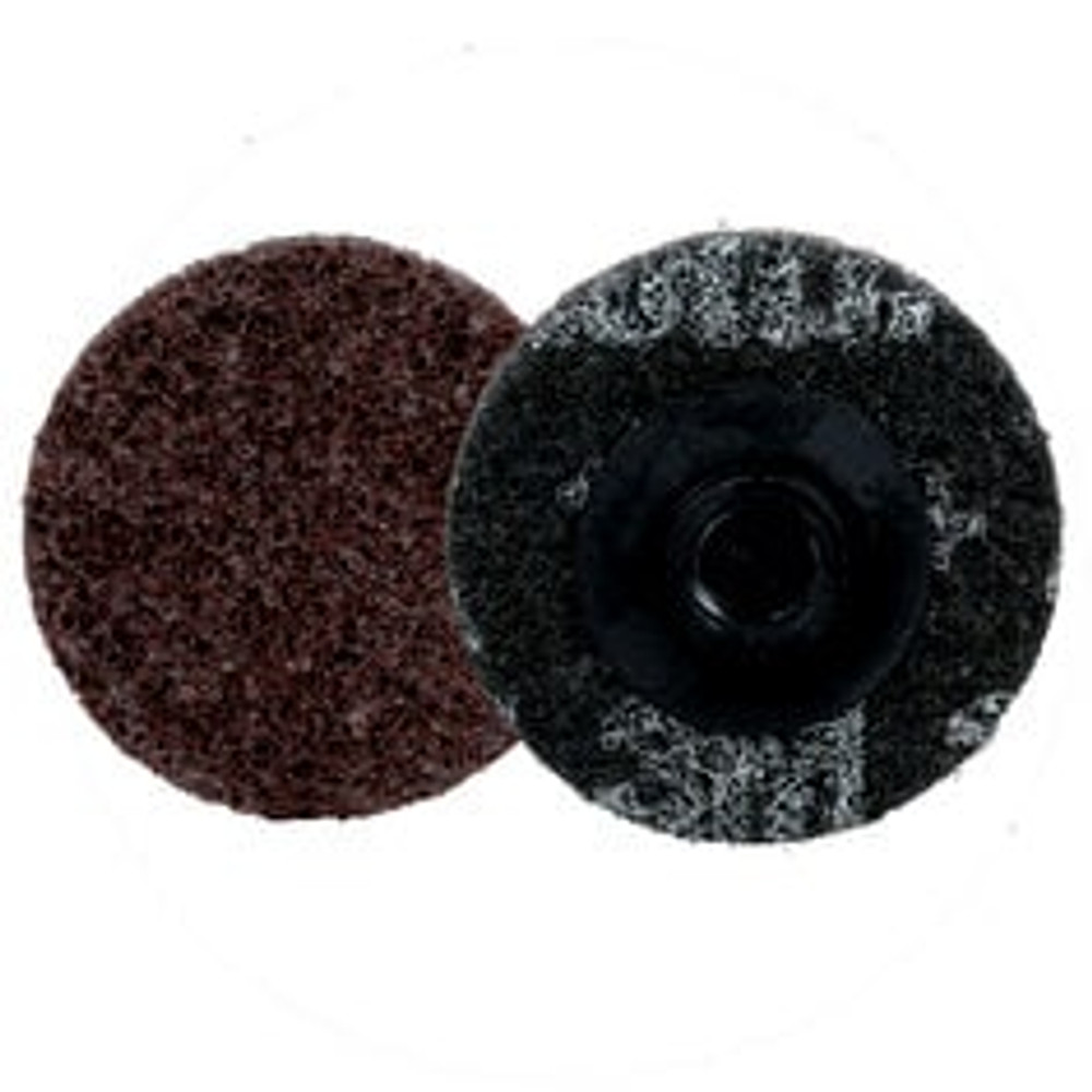 Scotch-Brite Roloc Precision Heavy Duty Surface Conditioning Disc, HD-DS, Coarse 120+, TS, 2 in, 50/Carton, 200 ea/Case