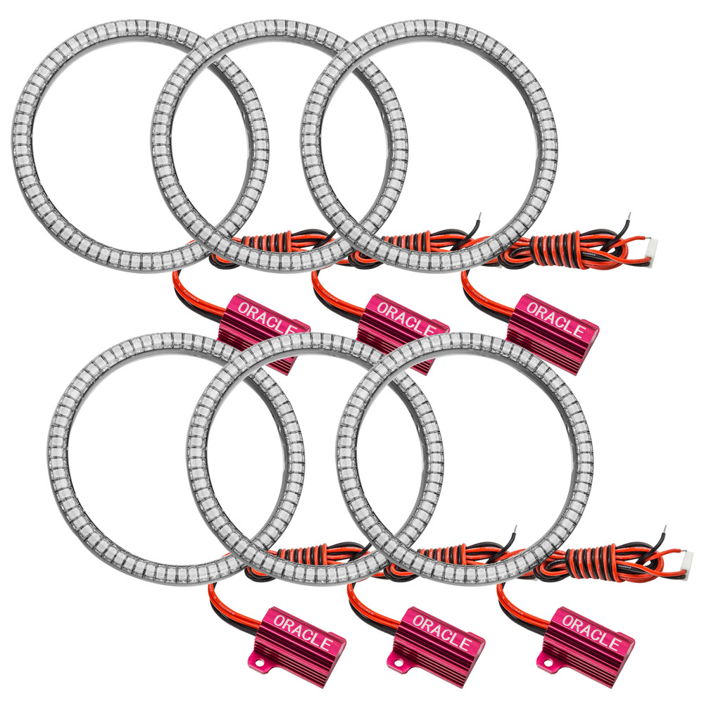 ORACLE Lighting Ultima GTR Surface Mount LED Tail Light Halo Kit - 6 Rings 1291-003