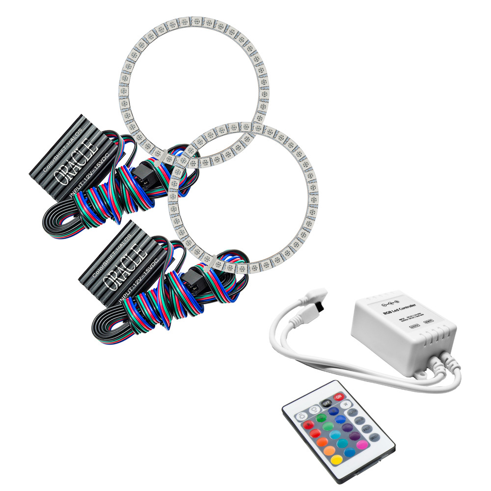 ORACLE Lighting 2011-2014 Dodge Charger LED Headlight Projector Halo Kit 2294-504