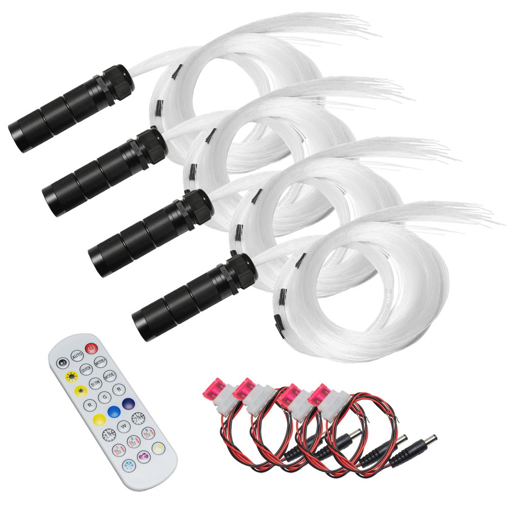 ORACLE Lighting Fiber Optic Wheel Liner ColorSHIFT® RGB+W Kit - 40W LED/ 600 Fibers 5898-333