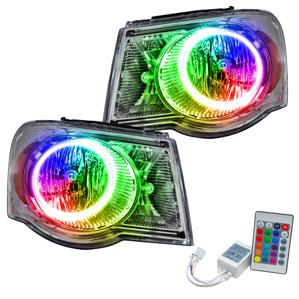 ORACLE Lighting 2007-2009 Chrysler Aspen Pre-Assembled LED Halo Headlights 7012-504