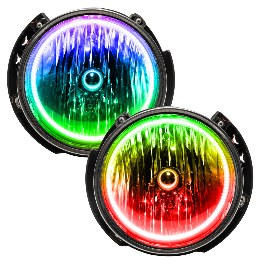 ORACLE Lighting 2007-2016 Jeep Wrangler JK Pre-Assembled LED Halo Headlights 7079-334