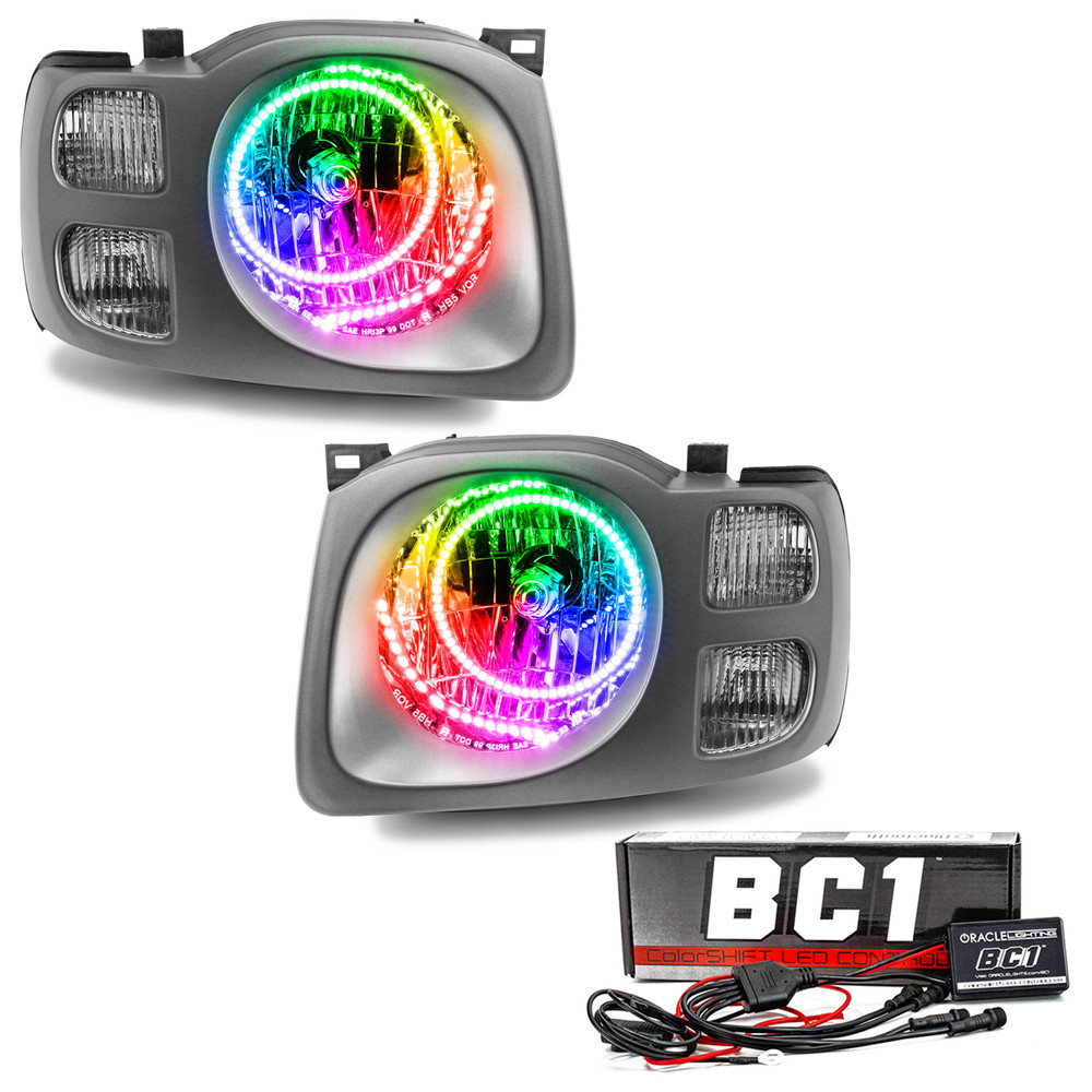 ORACLE Lighting 2002-2004 Nissan Xterra SE Pre-Assembled LED Halo Headlights 7179-335