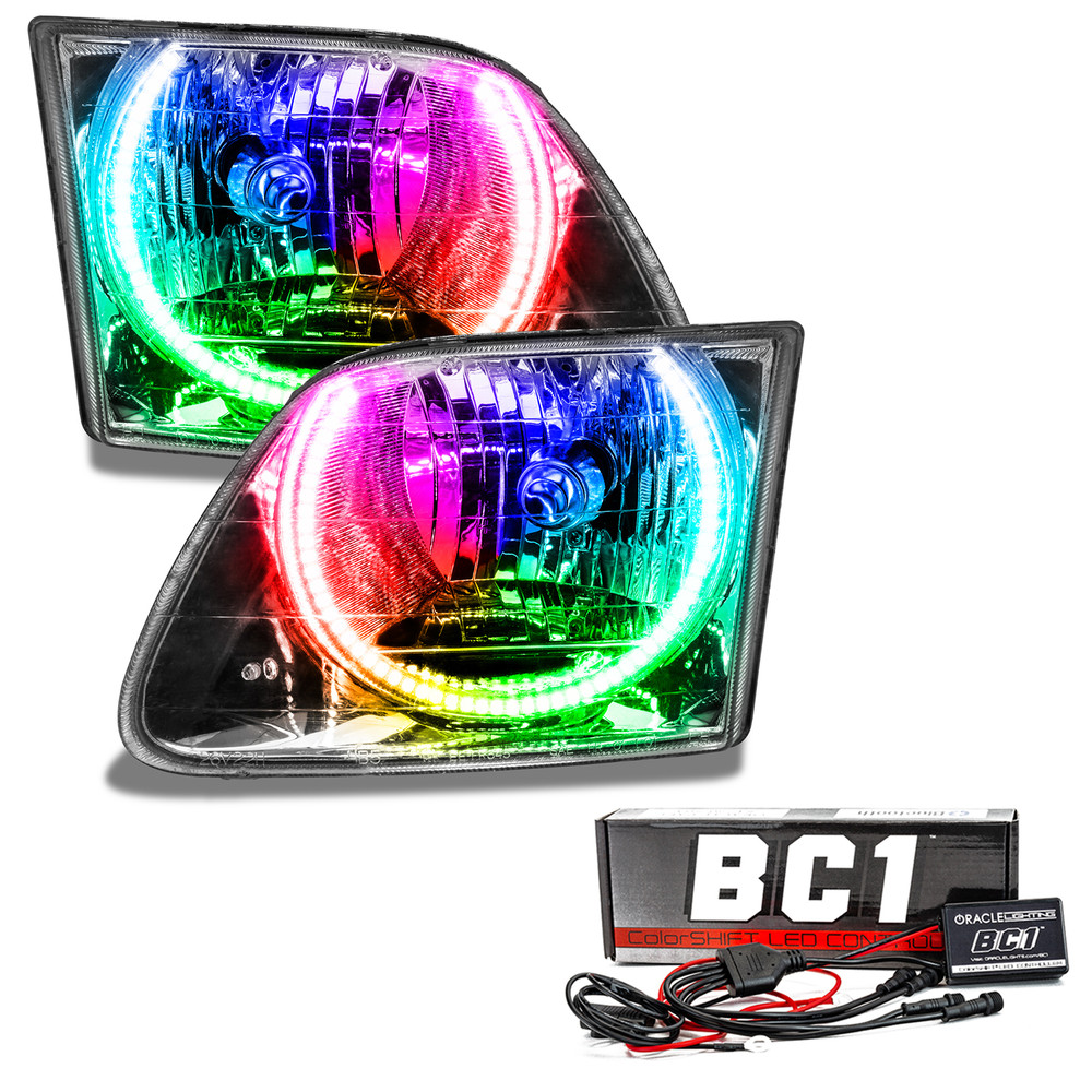 ORACLE Lighting 1997-2003 Ford F-150 Pre-Assembled LED Halo Headlights 7733-335