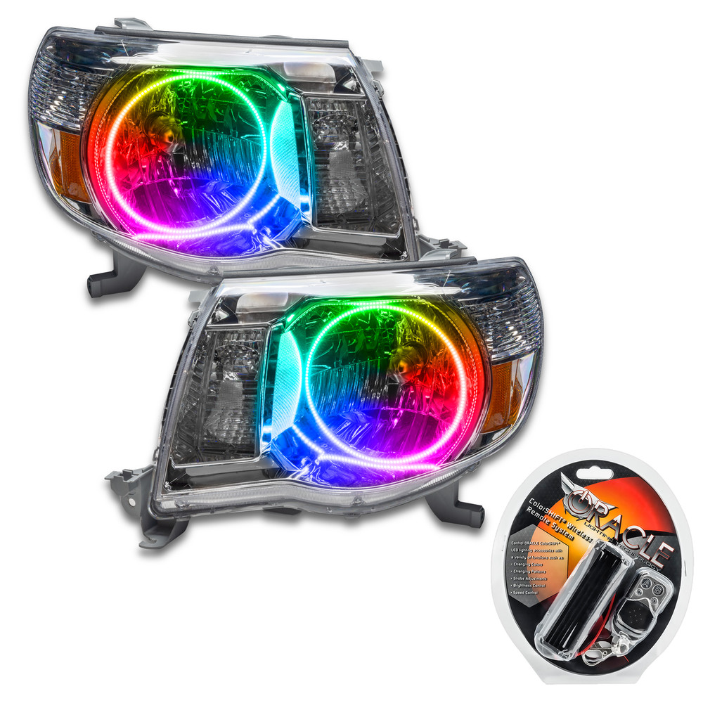 ORACLE Lighting 2005-2011 Toyota Tacoma Pre-Assembled LED Halo Headlights 8109-330