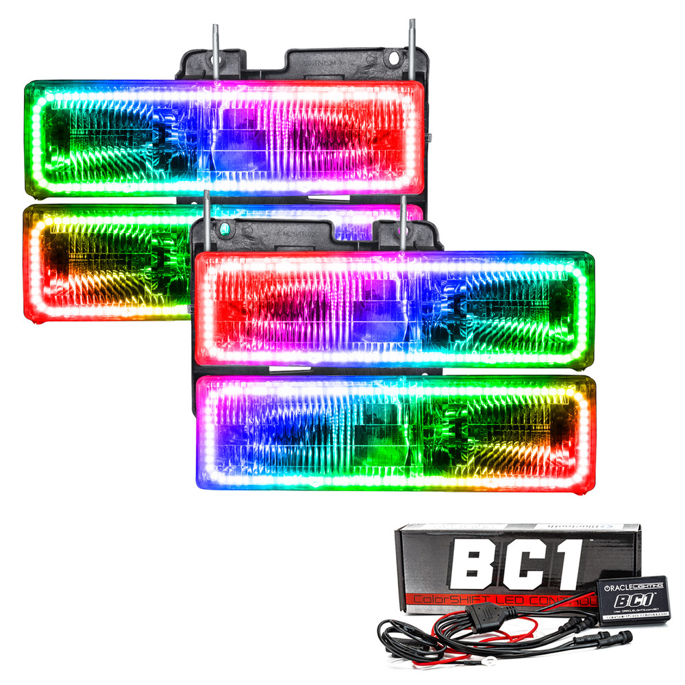 ORACLE Lighting 1995-2000 Chevrolet Tahoe Pre-Assembled LED Halo Headlights 8172-335