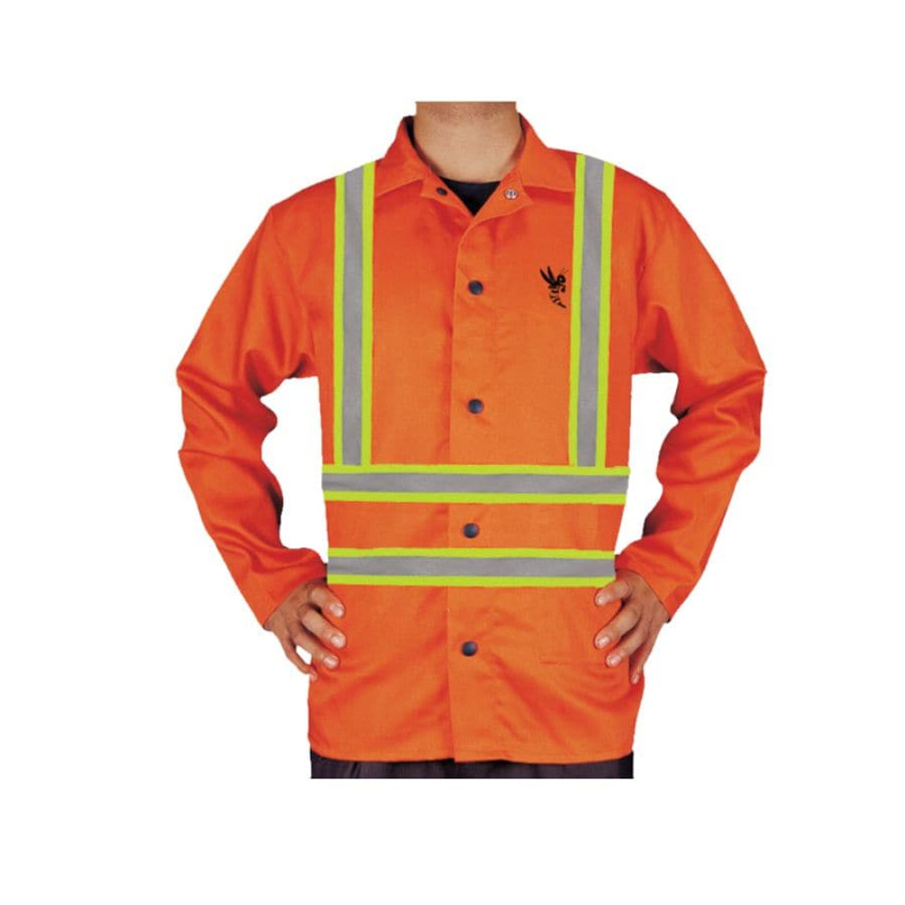 34" Jacket, 9 Oz Cotton Sateen, Fr Treated, Premium Fit / Features - Xxxxl