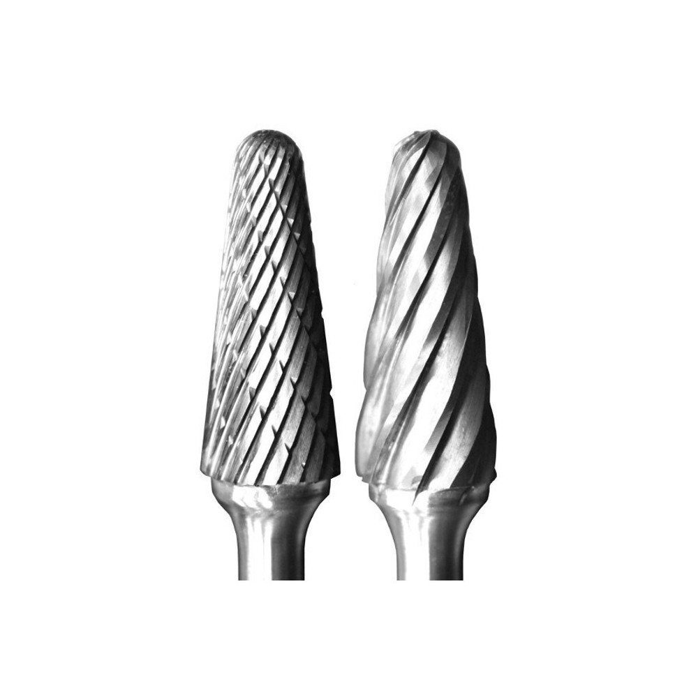 Original Carbide Burr - Sl3Dc - Double Cut - Regular - 3/8" X 1/4" Shank - 66,000 Max Rpm