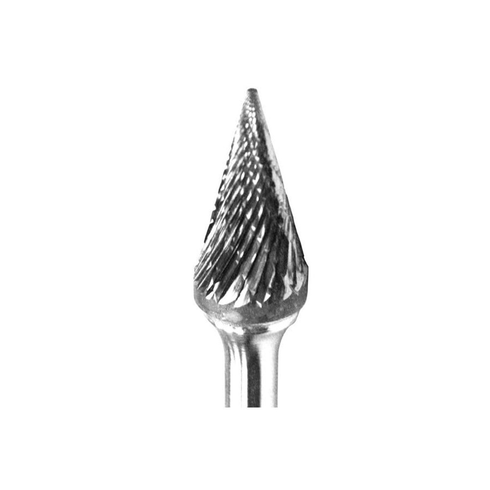 Original Carbide Burr - Sm4Dc - Double Cut - Regular - 3/8" X 5/8" X 1/4" Shank - 66,000 Max Rpm