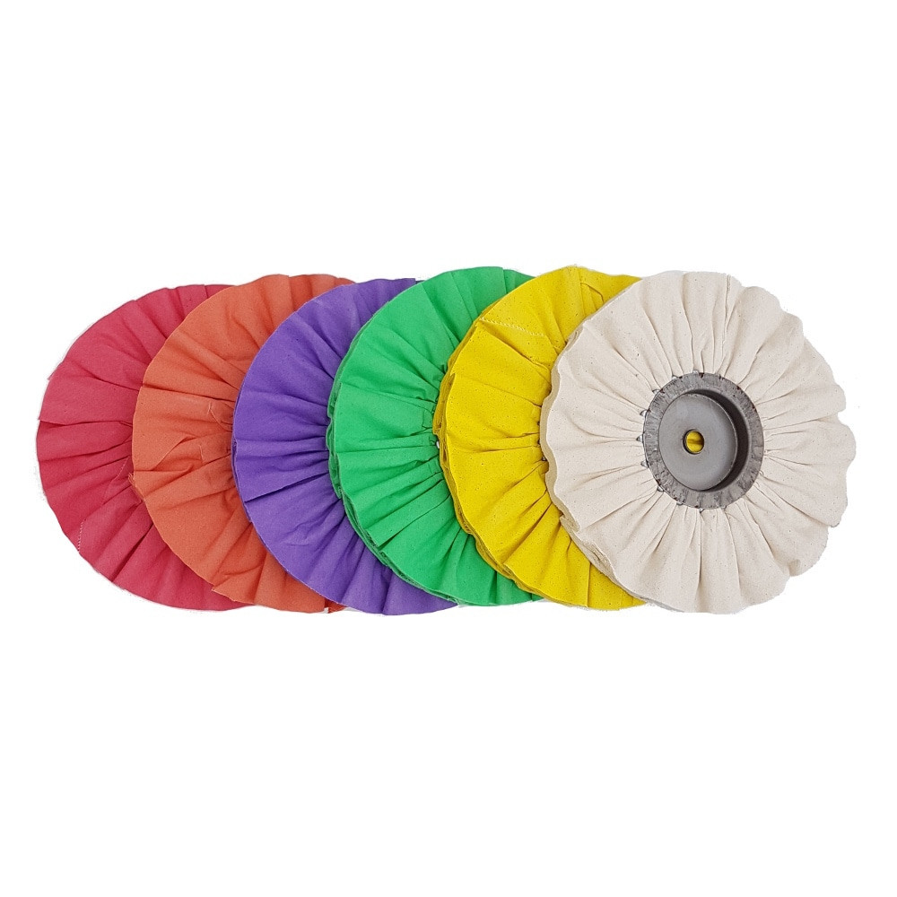 Airway Buffing Wheel - 16 Ply - Purple - 8" X 3" X 5/8"