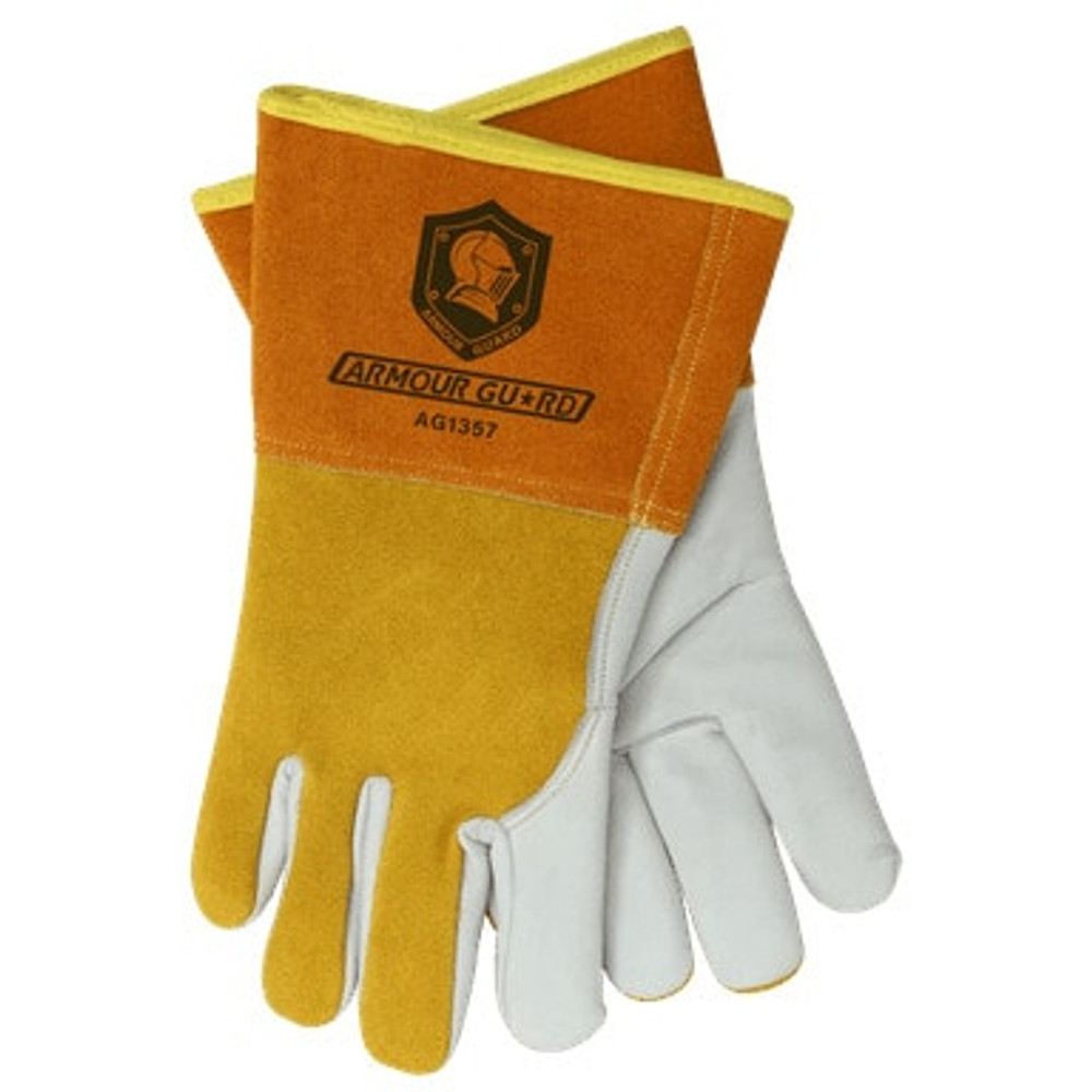 Armour Guard Top Grain Split Cowhide Mig Glove - Xl