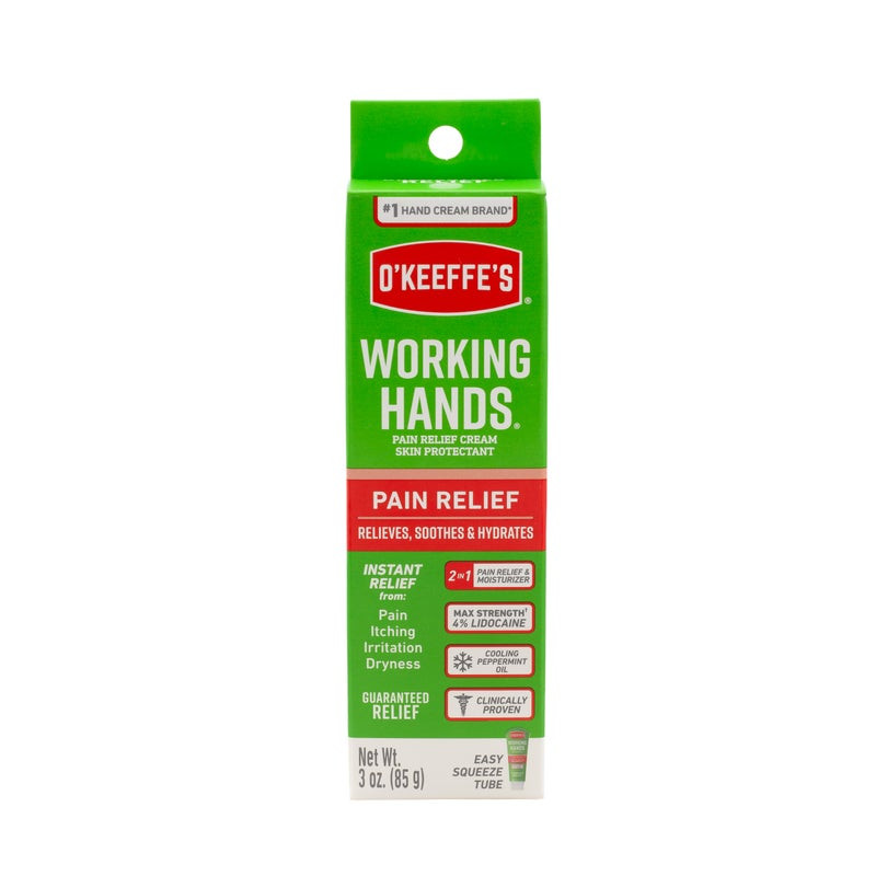 O'Keeffe's WH Pain Relief 3oz 4pc | Hand Cream