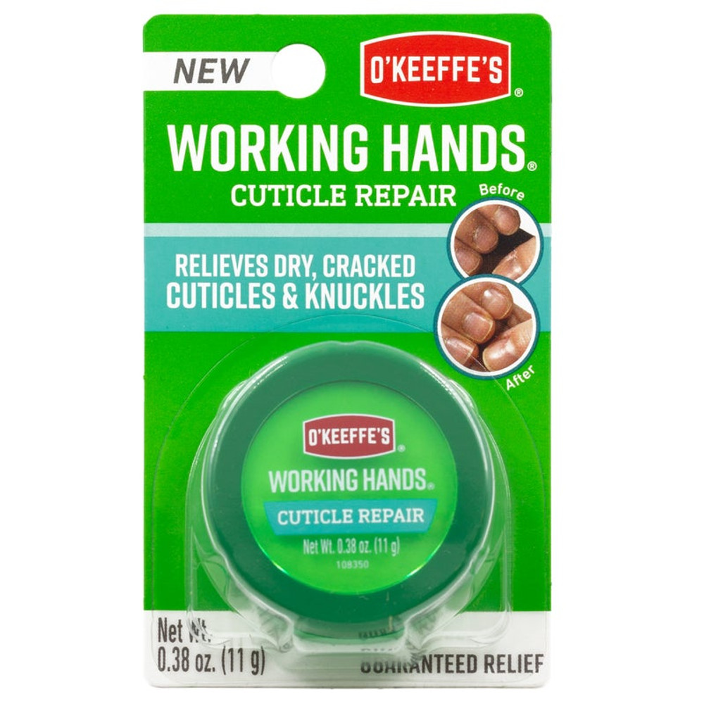 O'KEEFFE'S WH CUTICLE REPAIR 0.38oz (11g) JAR 5PC DISP - HBL