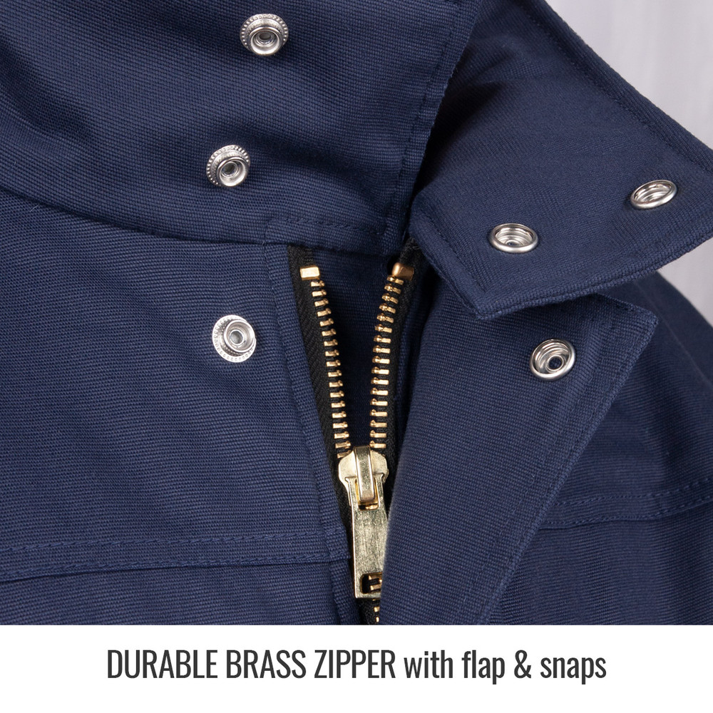 Black Stallion JF5000-NV AR/FR Canvas Duck insulated Bomber Jacket