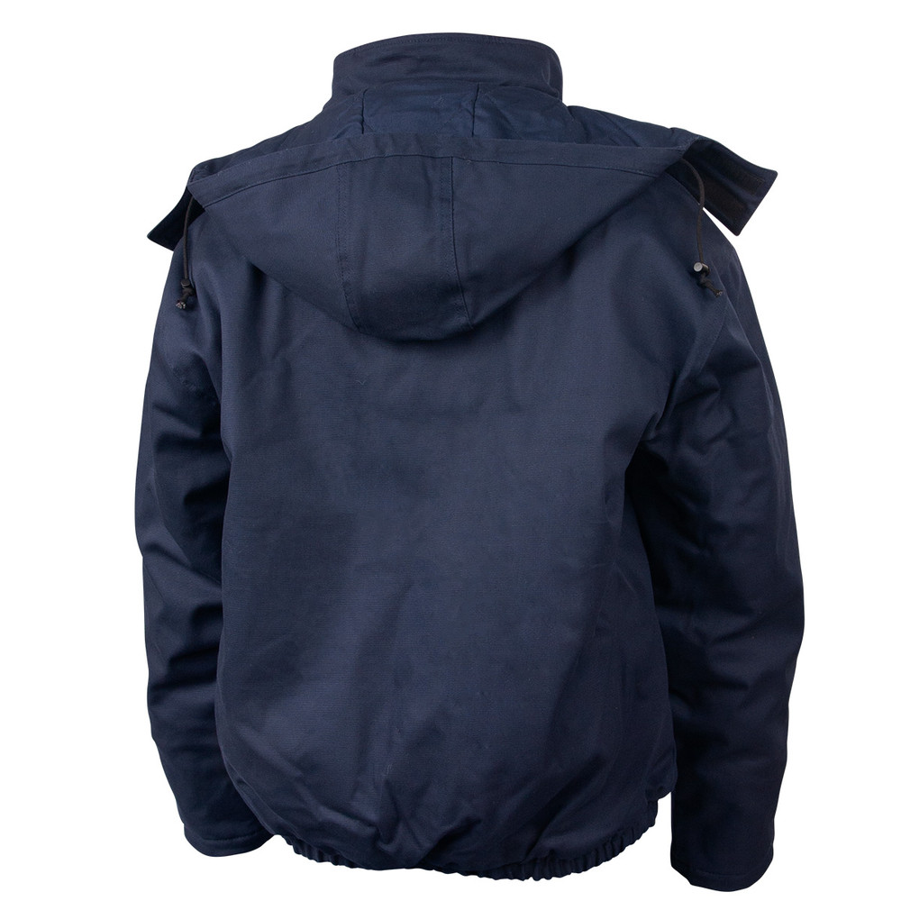 Black Stallion JF5000-NV AR/FR Canvas Duck insulated Bomber Jacket - MEDIUM