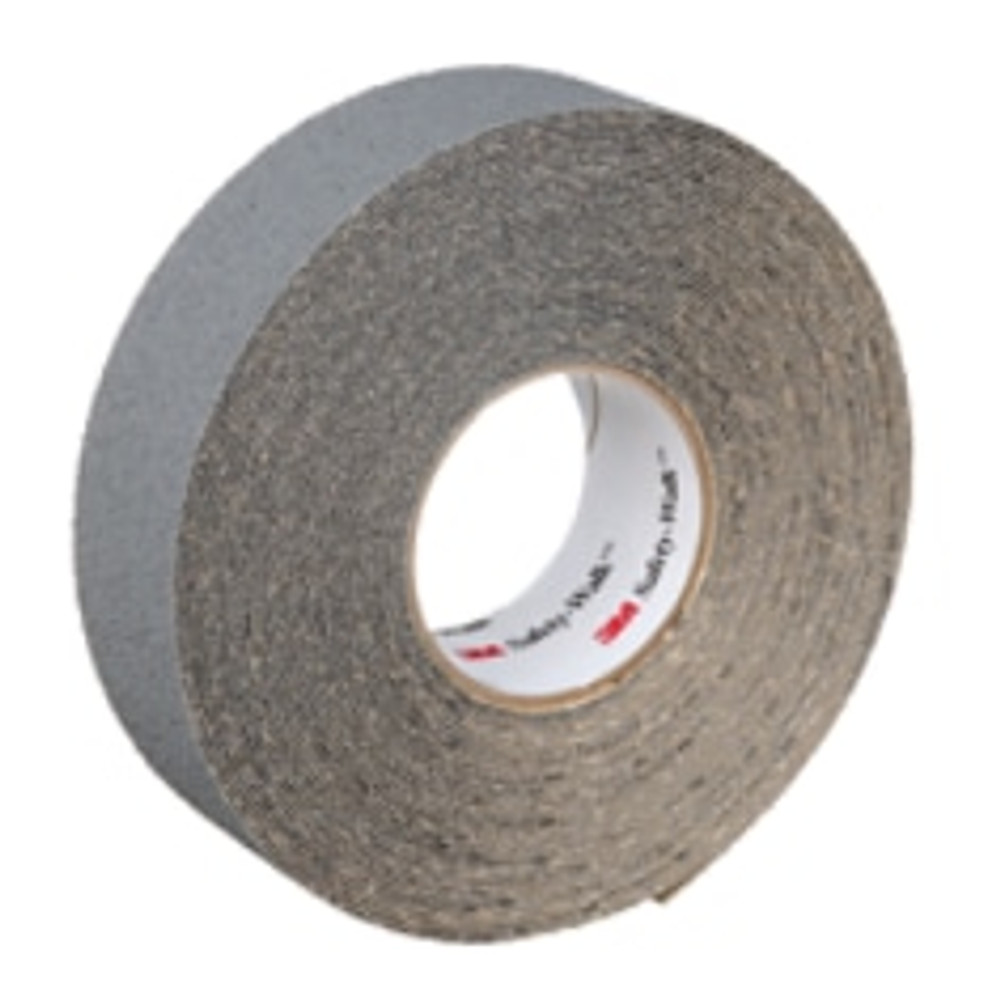 3M Safety-Walk Slip-Resistant Medium Resilient Tapes & Treads 370, Gray, 2 in x 60 ft, Roll, 2/Case