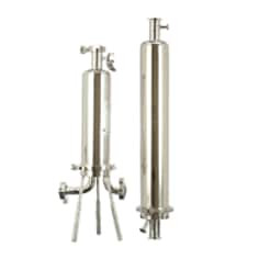 Solventum ZVS Series Filter Housing, 1ZVS3-CVNCCCN-C, 51211103, In-Line SOE 226, 316L SS, 1.5 In Sanitary, 3-Hi, 1/cs