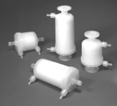 3M LifeASSURE PSN Series Filter Capsule, PSN004C02CC01, 5 in, 0.04 μm, MNPT, EPR, 12/CS