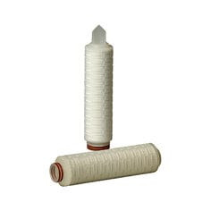 3M LifeASSURE EMZ Series Electronics Grade Filter, EMZ010F04CH, 40 in, 0.1 um, 222/Spear, Silicone, 6/Case