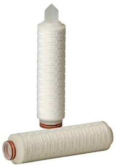 3M LifeASSURE BLA Series Filter Cartridge, BLA045B03FA, 30 in, 0.45 um, 222/Flat Cap, Silicone, 6/Case