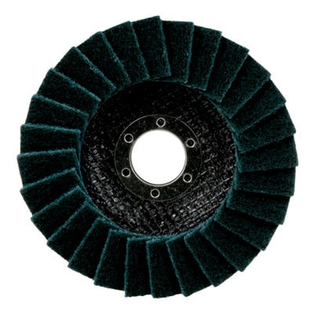 Standard Abrasives Surface Conditioning Flap Disc, 821310, 4-1/2 in x 7/8 in VFN, 5/inner, 50/case 33051 Industrial 3M Products & Supplies