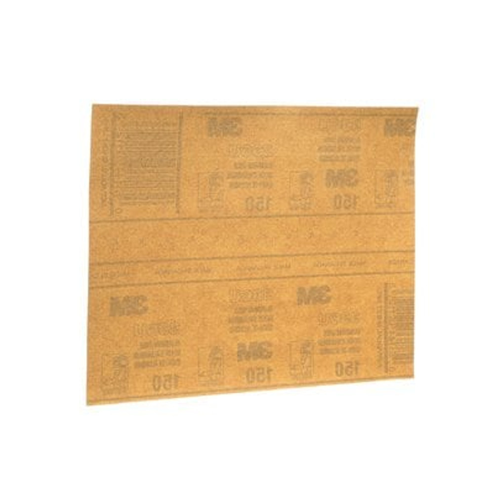 3M Pro-Pak Aluminum Oxide Sheets for Paint and Rust Removal, 9 in x 11
in, 220 grit, Open Stock