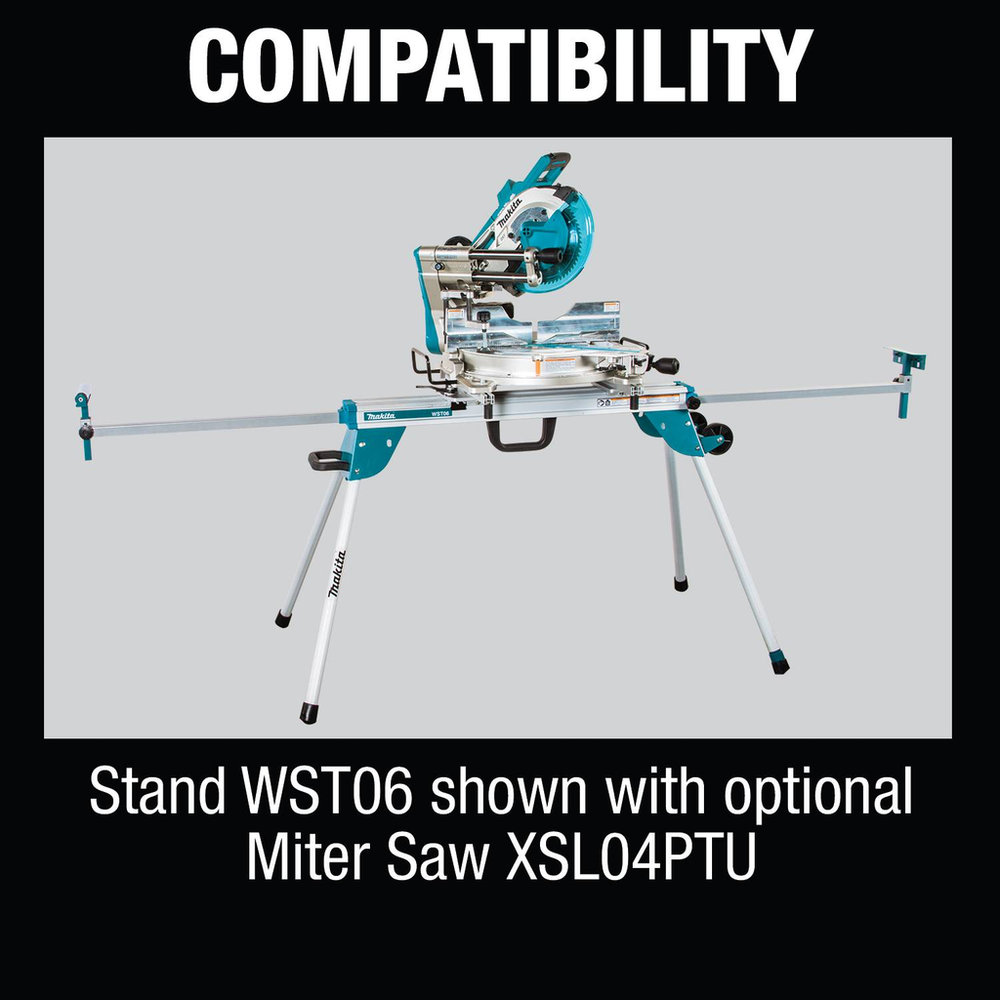 Compact Folding Miter Saw Stand - WST06 - Strobels Supply