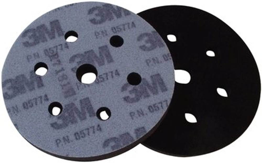3M Clean Sanding Interface Pad 28324, 3 in x 4 in x 1/2 in 33 Holes, 10 each/case 28324 Industrial 3M Products & Supplies | Gray