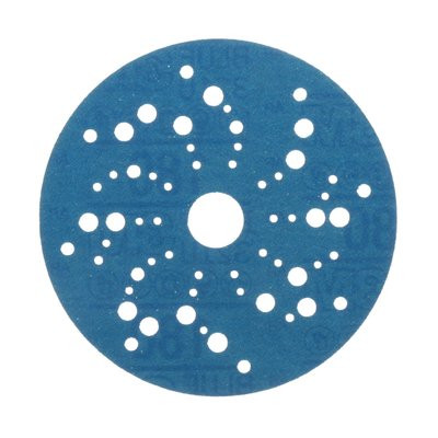 3M Hookit Blue Abrasive Disc 321U Multi-hole, 36161, 5 in, 180, 50
discs per carton, 4 cartons per case
