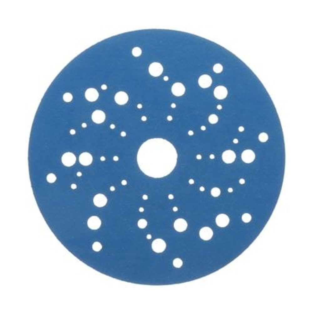 3M Hookit Blue Abrasive Disc Multi-hole, 36170, 6 in, 40