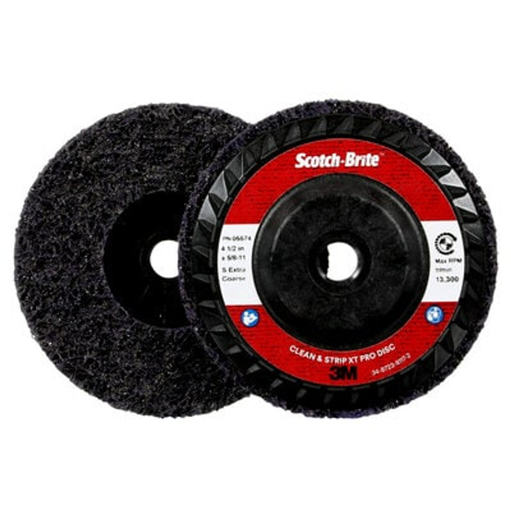 Scotch-Brite Clean and Strip XT Pro Disc, Extra Coarse,
 Purple