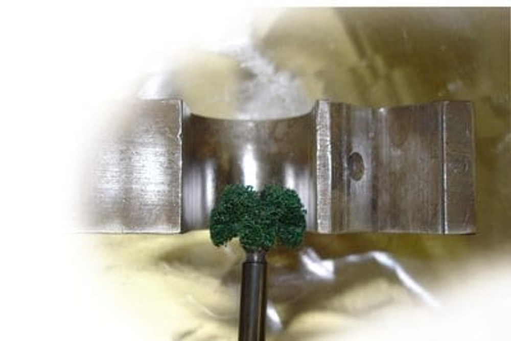 Standard Abrasives Buff and Blend Cross Buff HS, 725019, A/O Medium,
3/4 in x 3/8 in x 2 Ply x 8-32, 50/Carton, 500 ea/Case