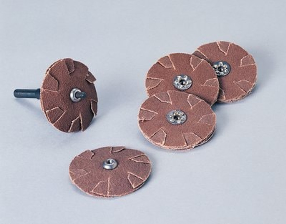 Standard Abrasives Slotted and Overlap Cloth Discs