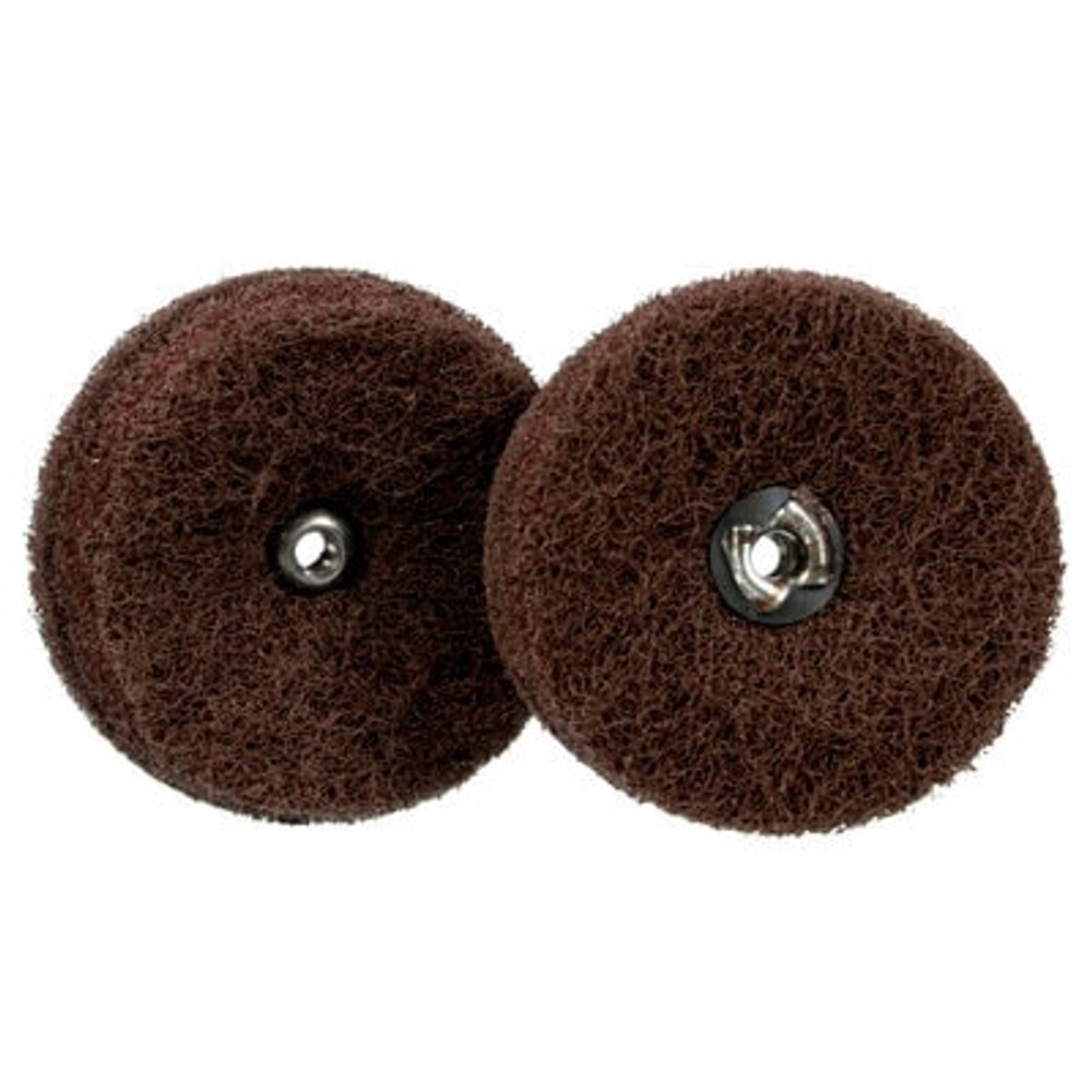 Standard Abrasives Buff and Blend Circle Buff GP 724277, A/O Very Fine,
2 in x 2 Ply x 8-32, 25/Carton, 250 ea/Case
