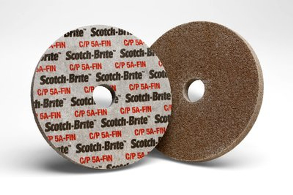 Scotch-Brite Cut and Polish Unitized Wheel, 5A Fine