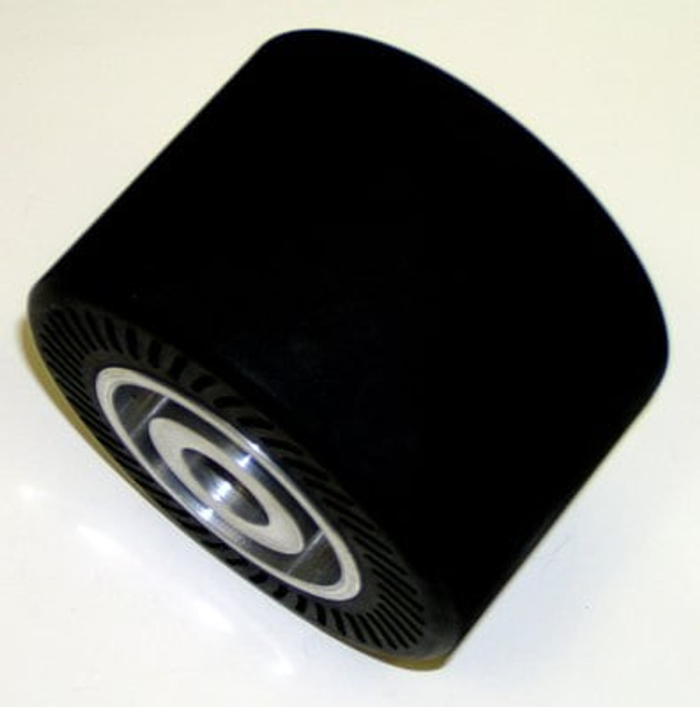 3M Rubber Slotted Expr Whl 28718, 5x3-1/2in, 1in Arbor Hole