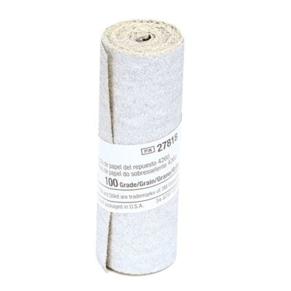 3M Stikit Paper Refill Roll 426U, 3-1/4 in x 55 in 100 A-wt