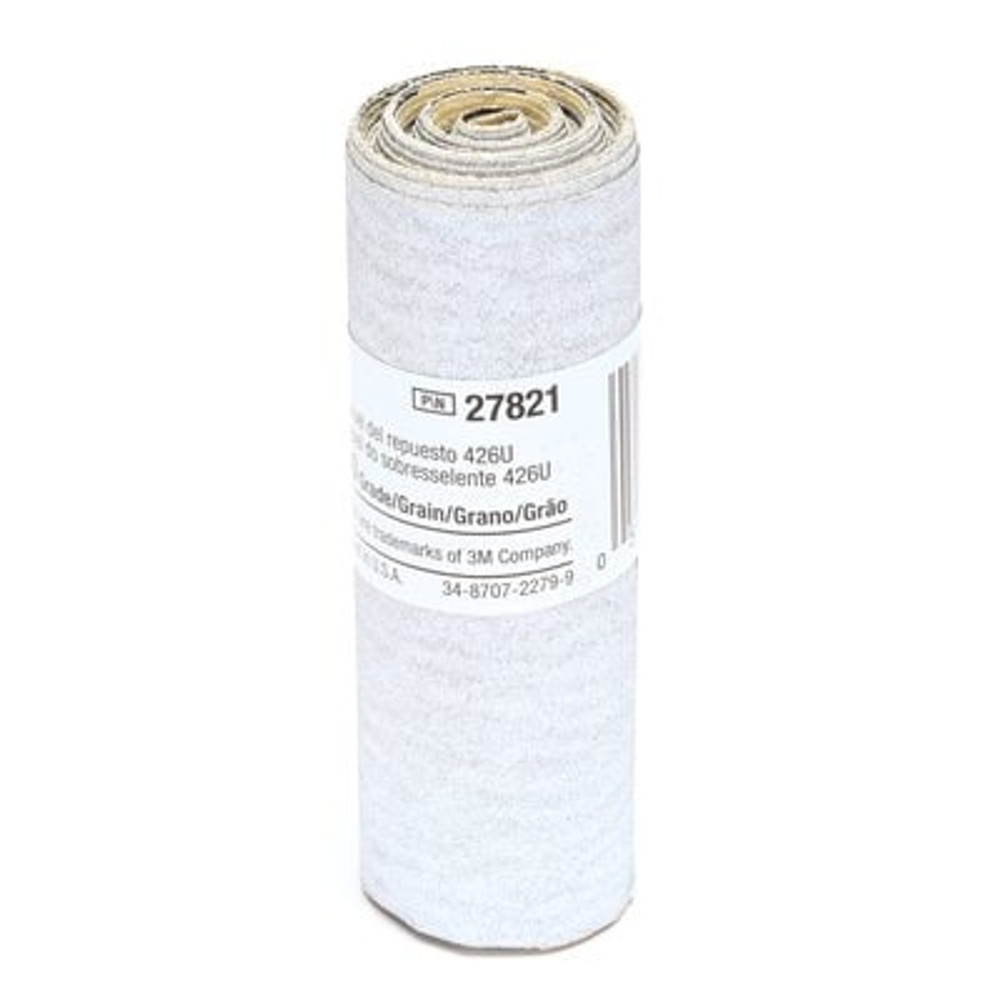 3M Stikit Paper Refill Roll 426U, 3-1/4 in x 85 in 180 A-weight,
10/Carton, 50 ea/Case