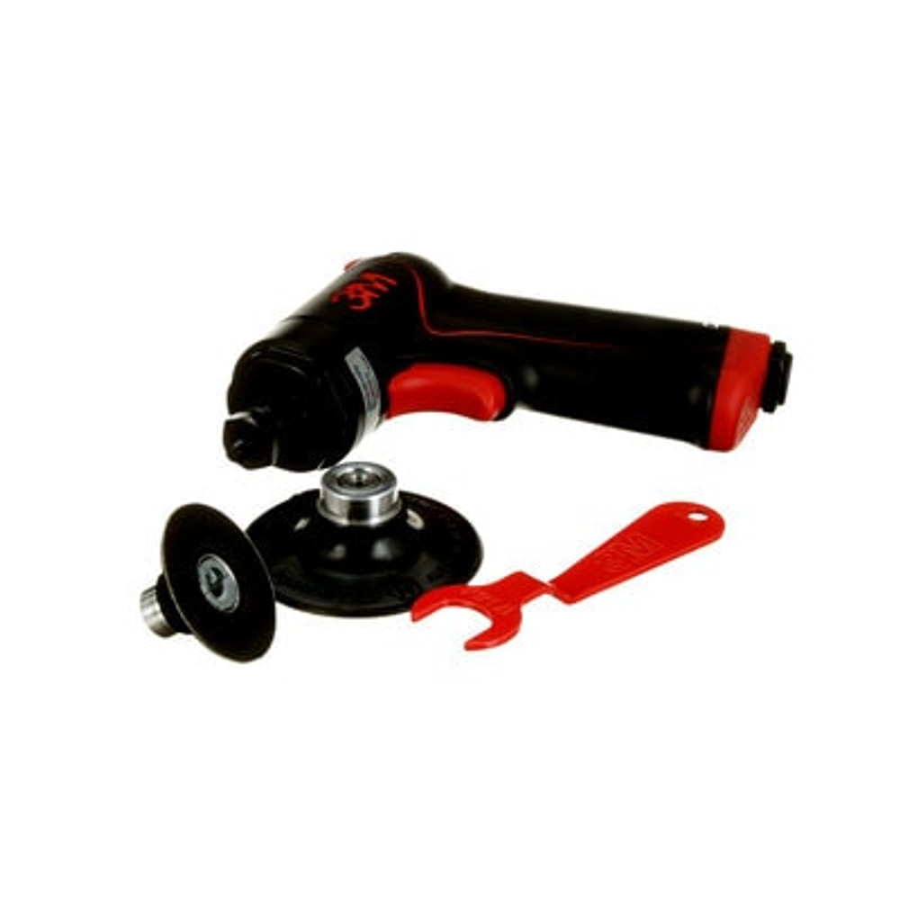 3M Pistol Grip Disc Sander, 33577, 50 mm and 75 mm, 18.000 Max RPM, 1/case 33577 Industrial 3M Products & Supplies